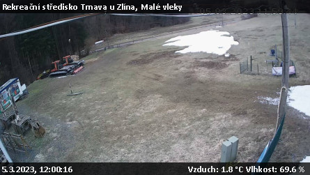Rekreační středisko Trnava u Zlína - Malé vleky - 5.3.2023 v 12:00