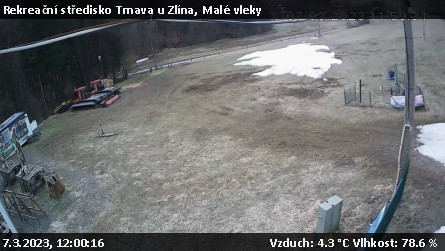 Rekreační středisko Trnava u Zlína - Malé vleky - 7.3.2023 v 12:00