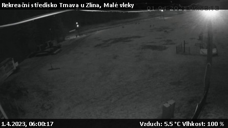 Rekreační středisko Trnava u Zlína - Malé vleky - 1.4.2023 v 06:00