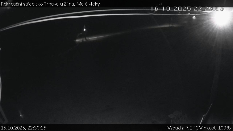 Rekreační středisko Trnava u Zlína - Malé vleky - 16.10.2025 v 22:30 Rekreační středisko Trnava u Zlína - Malé vleky - 16.10.2025 v 22:30