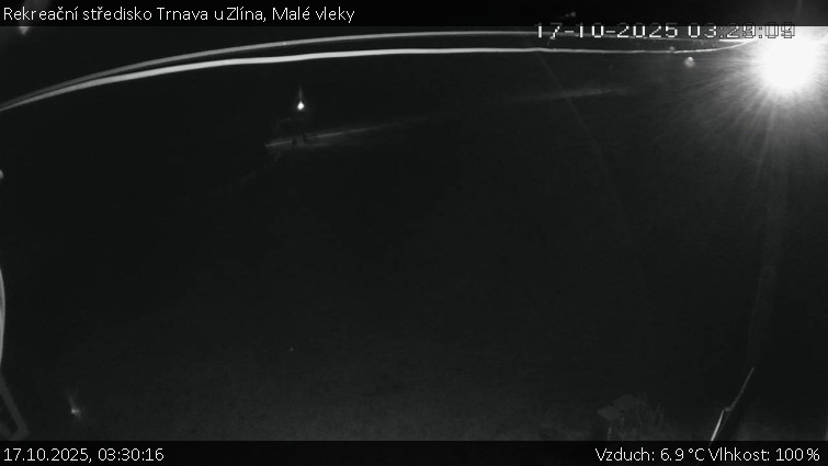Rekreační středisko Trnava u Zlína - Malé vleky - 17.10.2025 v 03:30 Rekreační středisko Trnava u Zlína - Malé vleky - 17.10.2025 v 03:30