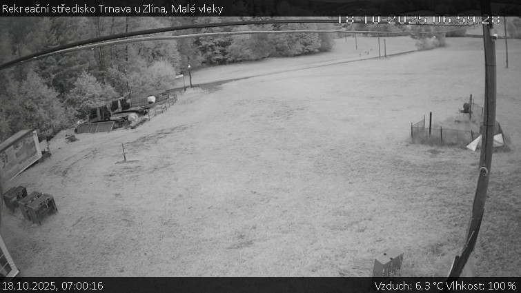 Rekreační středisko Trnava u Zlína - Malé vleky - 18.10.2025 v 07:00 Rekreační středisko Trnava u Zlína - Malé vleky - 18.10.2025 v 07:00