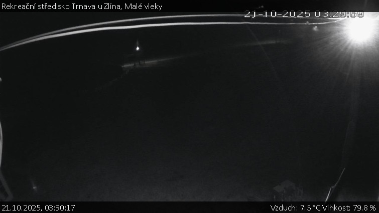 Rekreační středisko Trnava u Zlína - Malé vleky - 21.10.2025 v 03:30 Rekreační středisko Trnava u Zlína - Malé vleky - 21.10.2025 v 03:30