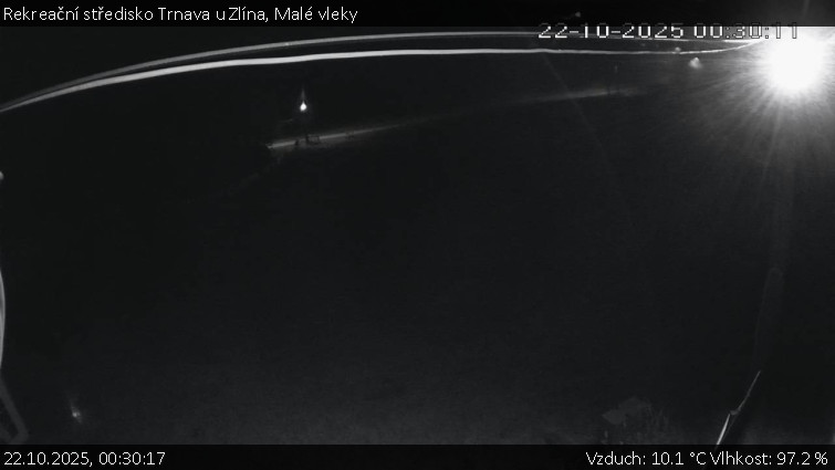 Rekreační středisko Trnava u Zlína - Malé vleky - 22.10.2025 v 00:30 Rekreační středisko Trnava u Zlína - Malé vleky - 22.10.2025 v 00:30