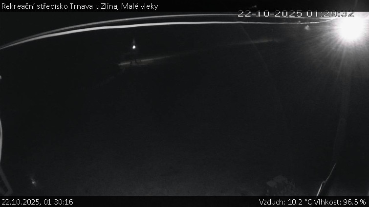 Rekreační středisko Trnava u Zlína - Malé vleky - 22.10.2025 v 01:30 Rekreační středisko Trnava u Zlína - Malé vleky - 22.10.2025 v 01:30