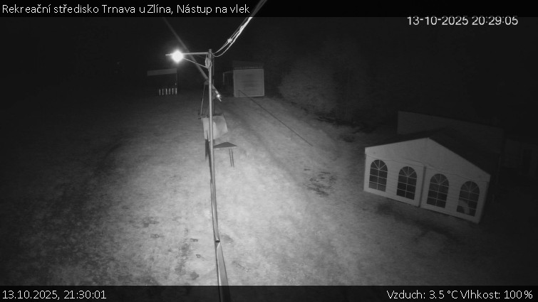 Rekreační středisko Trnava u Zlína - Nástup na vlek - 13.10.2025 v 21:30 Rekreační středisko Trnava u Zlína - Nástup na vlek - 13.10.2025 v 21:30