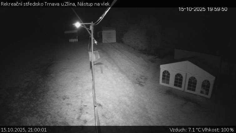 Rekreační středisko Trnava u Zlína - Nástup na vlek - 15.10.2025 v 21:00 Rekreační středisko Trnava u Zlína - Nástup na vlek - 15.10.2025 v 21:00