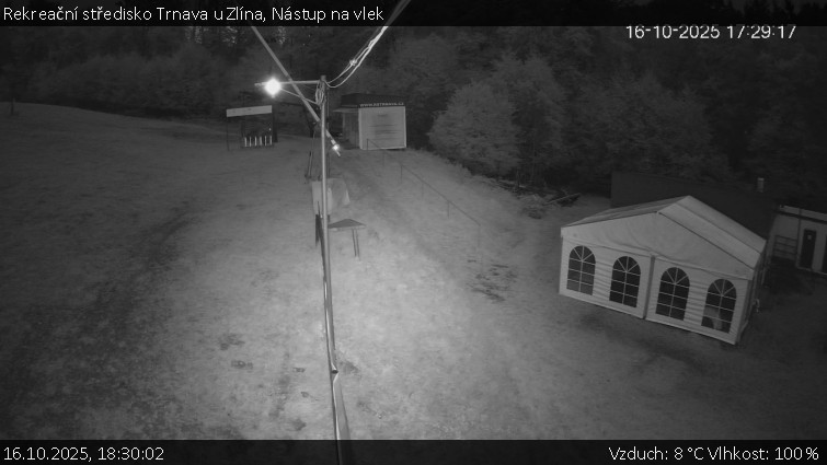 Rekreační středisko Trnava u Zlína - Nástup na vlek - 16.10.2025 v 18:30 Rekreační středisko Trnava u Zlína - Nástup na vlek - 16.10.2025 v 18:30