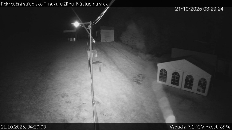 Rekreační středisko Trnava u Zlína - Nástup na vlek - 21.10.2025 v 04:30 Rekreační středisko Trnava u Zlína - Nástup na vlek - 21.10.2025 v 04:30