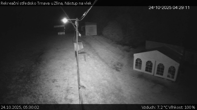 Rekreační středisko Trnava u Zlína - Nástup na vlek - 24.10.2025 v 05:30 Rekreační středisko Trnava u Zlína - Nástup na vlek - 24.10.2025 v 05:30