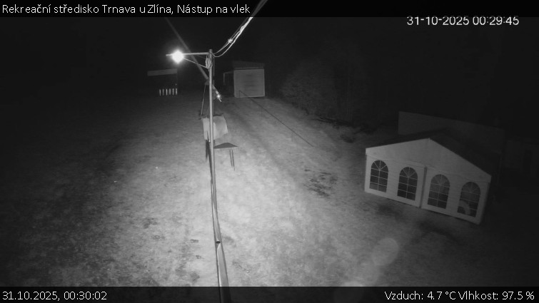 Rekreační středisko Trnava u Zlína - Nástup na vlek - 31.10.2025 v 00:30 Rekreační středisko Trnava u Zlína - Nástup na vlek - 31.10.2025 v 00:30
