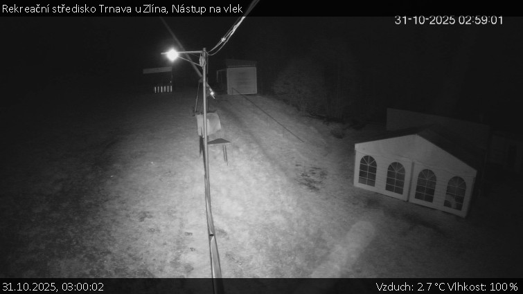 Rekreační středisko Trnava u Zlína - Nástup na vlek - 31.10.2025 v 03:00 Rekreační středisko Trnava u Zlína - Nástup na vlek - 31.10.2025 v 03:00