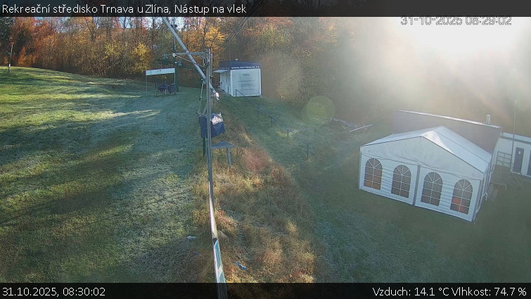 Rekreační středisko Trnava u Zlína - Nástup na vlek - 31.10.2025 v 08:30 Rekreační středisko Trnava u Zlína - Nástup na vlek - 31.10.2025 v 08:30
