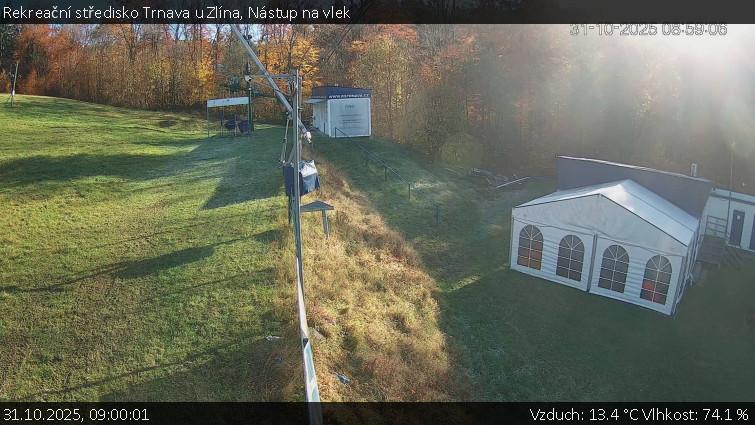 Rekreační středisko Trnava u Zlína - Nástup na vlek - 31.10.2025 v 09:00 Rekreační středisko Trnava u Zlína - Nástup na vlek - 31.10.2025 v 09:00