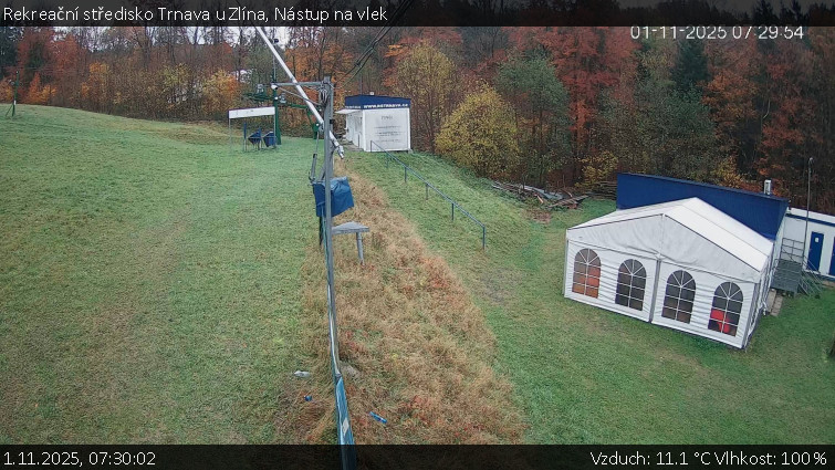 Rekreační středisko Trnava u Zlína - Nástup na vlek - 1.11.2025 v 07:30 Rekreační středisko Trnava u Zlína - Nástup na vlek - 1.11.2025 v 07:30