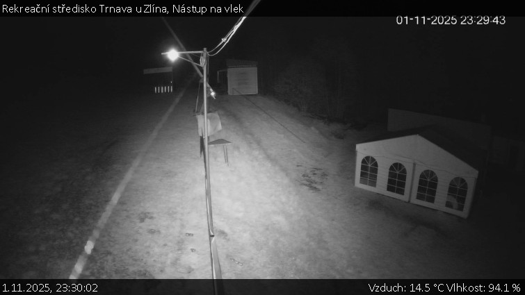 Rekreační středisko Trnava u Zlína - Nástup na vlek - 1.11.2025 v 23:30 Rekreační středisko Trnava u Zlína - Nástup na vlek - 1.11.2025 v 23:30