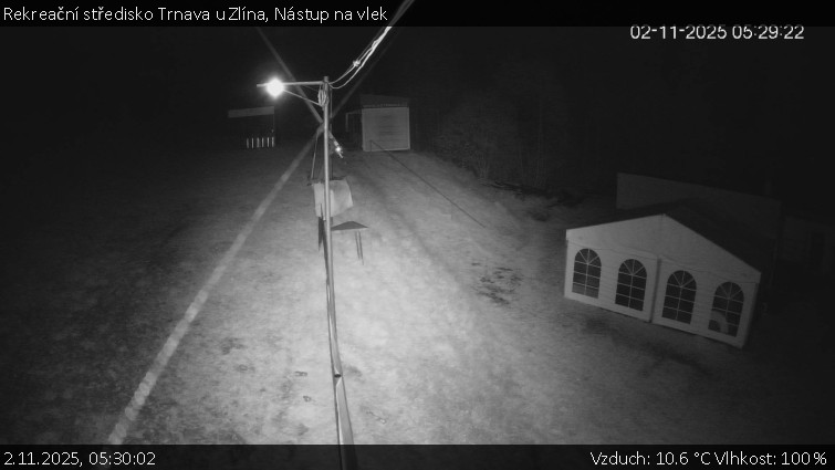 Rekreační středisko Trnava u Zlína - Nástup na vlek - 2.11.2025 v 05:30 Rekreační středisko Trnava u Zlína - Nástup na vlek - 2.11.2025 v 05:30