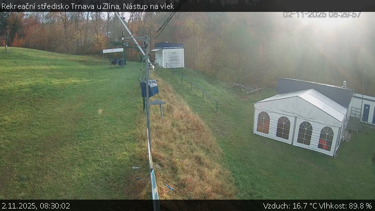 Rekreační středisko Trnava u Zlína - Nástup na vlek - 2.11.2025 v 08:30 Rekreační středisko Trnava u Zlína - Nástup na vlek - 2.11.2025 v 08:30