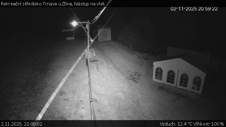 Rekreační středisko Trnava u Zlína - Nástup na vlek - 2.11.2025 v 21:00 Rekreační středisko Trnava u Zlína - Nástup na vlek - 2.11.2025 v 21:00