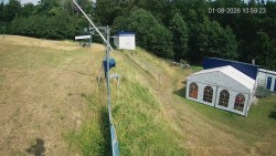 Boarding the ski lift