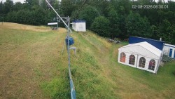 Boarding the ski lift