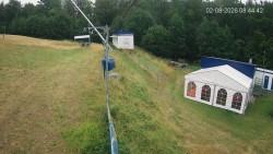 Boarding the ski lift