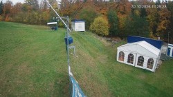 Boarding the ski lift