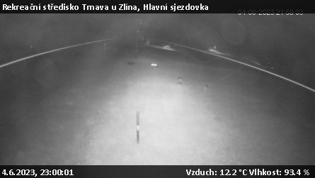 Rekreační středisko Trnava u Zlína - Hlavní sjezdovka - 4.6.2023 v 23:00