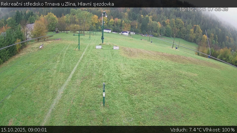 Rekreační středisko Trnava u Zlína - Hlavní sjezdovka - 15.10.2025 v 09:00 Rekreační středisko Trnava u Zlína - Hlavní sjezdovka - 15.10.2025 v 09:00