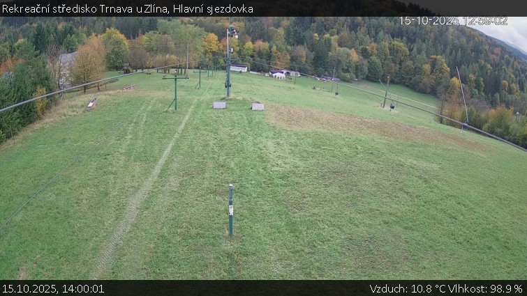 Rekreační středisko Trnava u Zlína - Hlavní sjezdovka - 15.10.2025 v 14:00 Rekreační středisko Trnava u Zlína - Hlavní sjezdovka - 15.10.2025 v 14:00