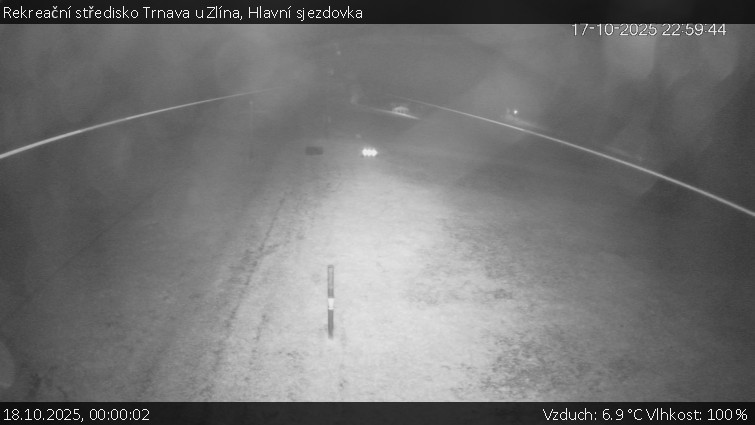 Rekreační středisko Trnava u Zlína - Hlavní sjezdovka - 18.10.2025 v 00:00 Rekreační středisko Trnava u Zlína - Hlavní sjezdovka - 18.10.2025 v 00:00