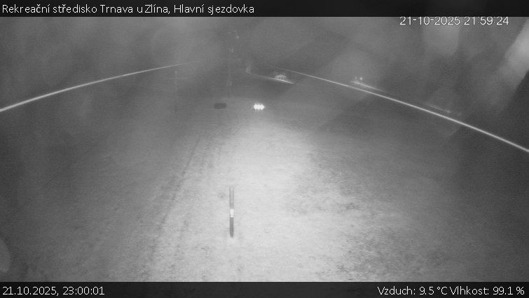 Rekreační středisko Trnava u Zlína - Hlavní sjezdovka - 21.10.2025 v 23:00 Rekreační středisko Trnava u Zlína - Hlavní sjezdovka - 21.10.2025 v 23:00