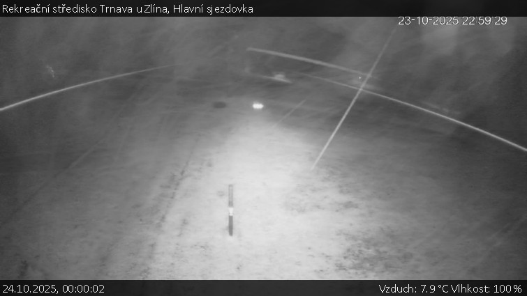 Rekreační středisko Trnava u Zlína - Hlavní sjezdovka - 24.10.2025 v 00:00 Rekreační středisko Trnava u Zlína - Hlavní sjezdovka - 24.10.2025 v 00:00