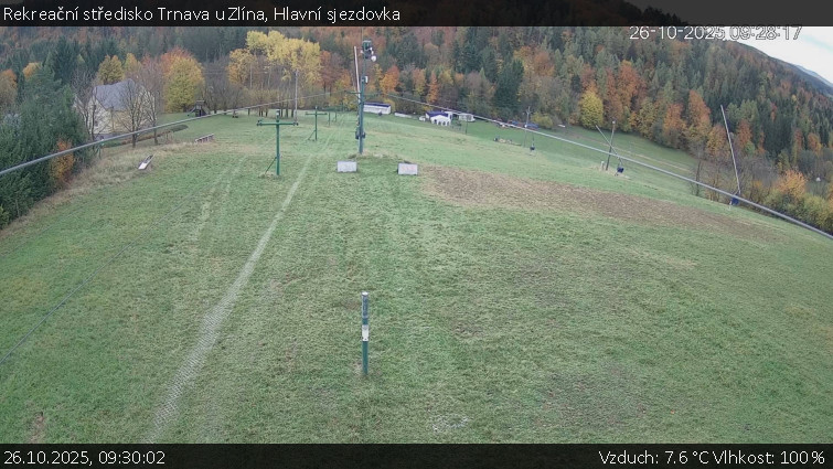 Rekreační středisko Trnava u Zlína - Hlavní sjezdovka - 26.10.2025 v 09:30 Rekreační středisko Trnava u Zlína - Hlavní sjezdovka - 26.10.2025 v 09:30