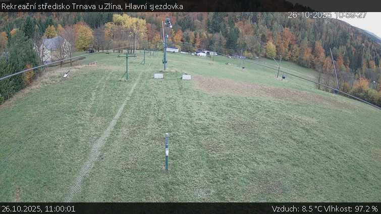 Rekreační středisko Trnava u Zlína - Hlavní sjezdovka - 26.10.2025 v 11:00 Rekreační středisko Trnava u Zlína - Hlavní sjezdovka - 26.10.2025 v 11:00