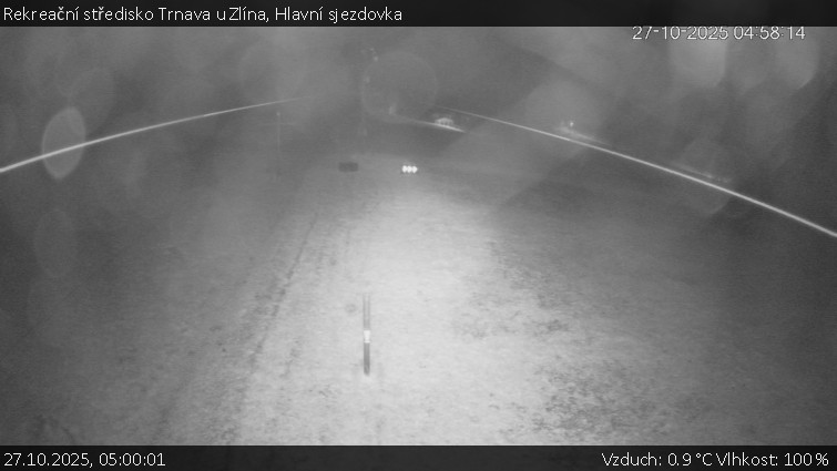 Rekreační středisko Trnava u Zlína - Hlavní sjezdovka - 27.10.2025 v 05:00 Rekreační středisko Trnava u Zlína - Hlavní sjezdovka - 27.10.2025 v 05:00