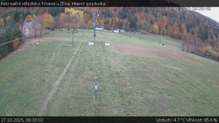 Rekreační středisko Trnava u Zlína - Hlavní sjezdovka - 27.10.2025 v 09:30 Rekreační středisko Trnava u Zlína - Hlavní sjezdovka - 27.10.2025 v 09:30