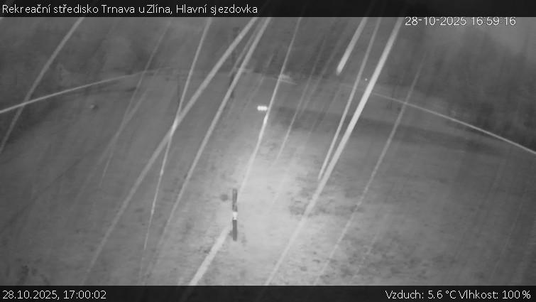 Rekreační středisko Trnava u Zlína - Hlavní sjezdovka - 28.10.2025 v 17:00 Rekreační středisko Trnava u Zlína - Hlavní sjezdovka - 28.10.2025 v 17:00