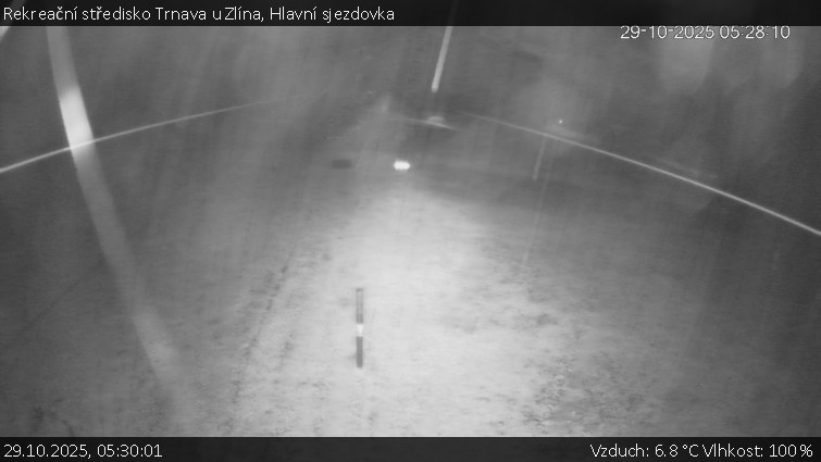 Rekreační středisko Trnava u Zlína - Hlavní sjezdovka - 29.10.2025 v 05:30 Rekreační středisko Trnava u Zlína - Hlavní sjezdovka - 29.10.2025 v 05:30