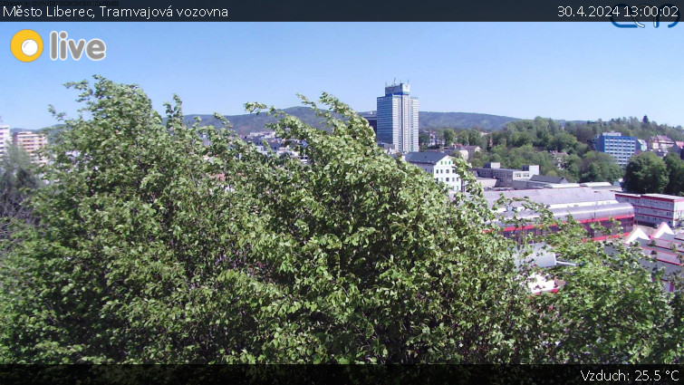 Město Liberec - Tramvajová vozovna - 30.4.2024 v 13:00