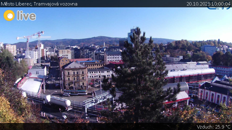 Město Liberec - Tramvajová vozovna - 20.10.2025 v 10:00 Město Liberec - Tramvajová vozovna - 20.10.2025 v 10:00