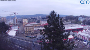 Město Liberec - Tramvajová vozovna - 12.4.2026 v 08:15 Město Liberec - Tramvajová vozovna - 12.4.2026 v 08:15