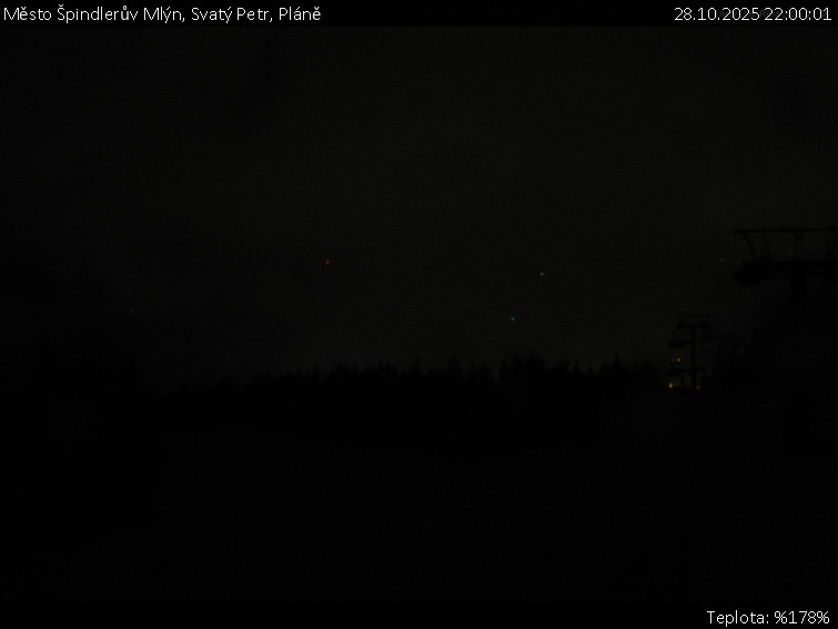 Město Špindlerův Mlýn - Svatý Petr, Pláně - 28.10.2025 v 22:00 Město Špindlerův Mlýn - Svatý Petr, Pláně - 28.10.2025 v 22:00