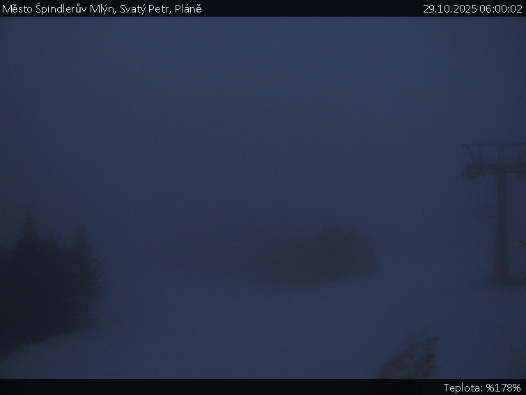 Město Špindlerův Mlýn - Svatý Petr, Pláně - 29.10.2025 v 06:00 Město Špindlerův Mlýn - Svatý Petr, Pláně - 29.10.2025 v 06:00
