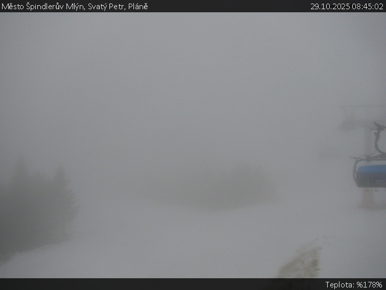 Město Špindlerův Mlýn - Svatý Petr, Pláně - 29.10.2025 v 08:45 Město Špindlerův Mlýn - Svatý Petr, Pláně - 29.10.2025 v 08:45