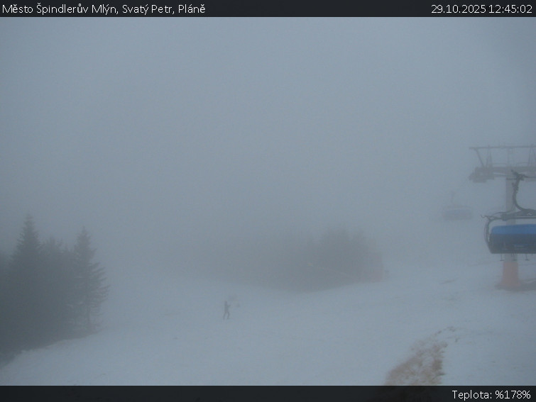 Město Špindlerův Mlýn - Svatý Petr, Pláně - 29.10.2025 v 12:45 Město Špindlerův Mlýn - Svatý Petr, Pláně - 29.10.2025 v 12:45