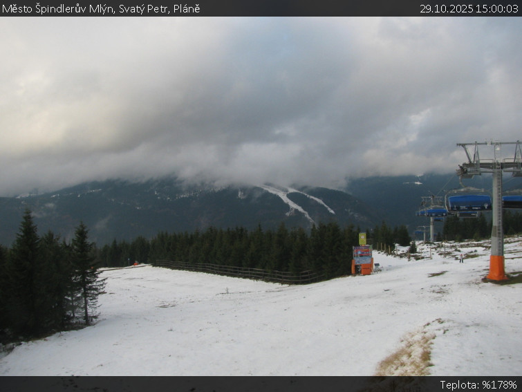 Město Špindlerův Mlýn - Svatý Petr, Pláně - 29.10.2025 v 15:00 Město Špindlerův Mlýn - Svatý Petr, Pláně - 29.10.2025 v 15:00