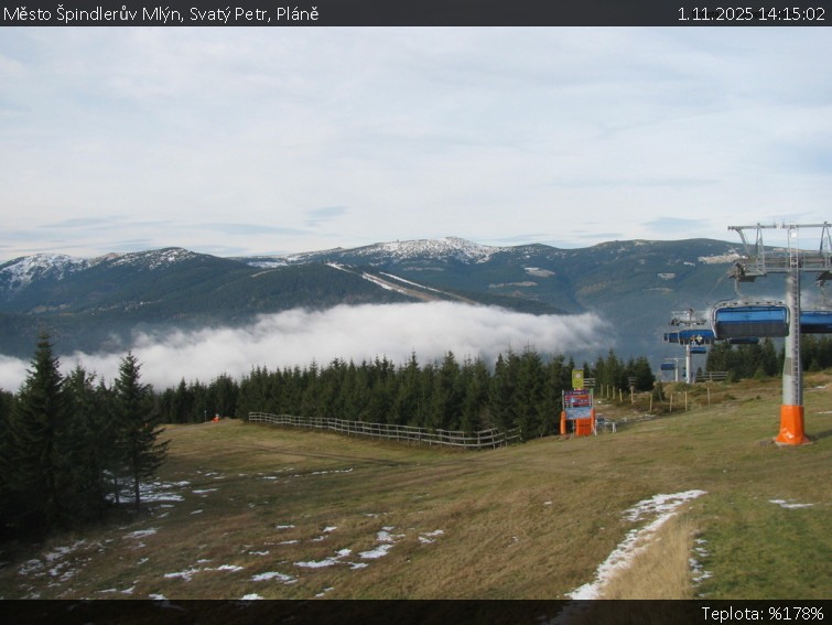 Město Špindlerův Mlýn - Svatý Petr, Pláně - 1.11.2025 v 14:15 Město Špindlerův Mlýn - Svatý Petr, Pláně - 1.11.2025 v 14:15