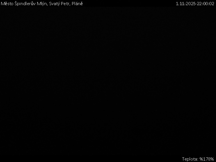 Město Špindlerův Mlýn - Svatý Petr, Pláně - 1.11.2025 v 22:00 Město Špindlerův Mlýn - Svatý Petr, Pláně - 1.11.2025 v 22:00