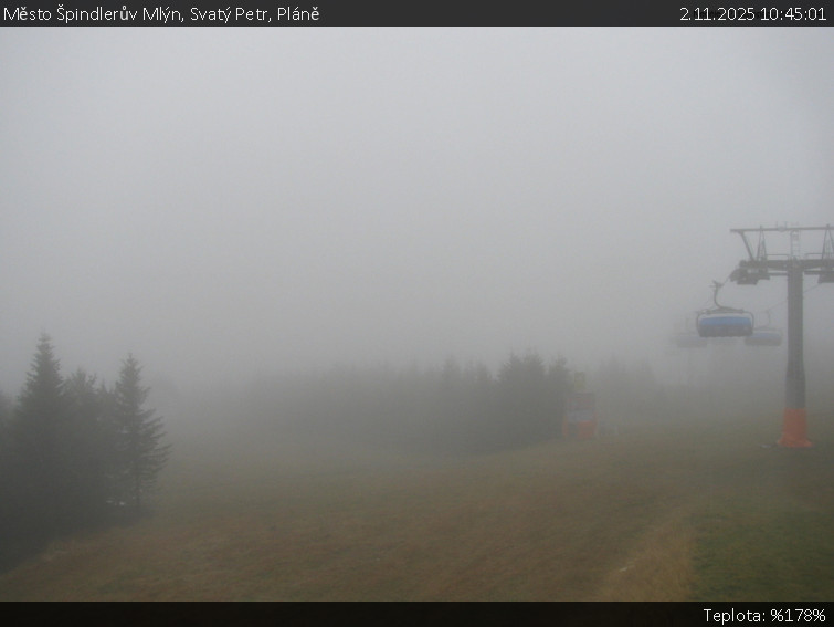 Město Špindlerův Mlýn - Svatý Petr, Pláně - 2.11.2025 v 10:45 Město Špindlerův Mlýn - Svatý Petr, Pláně - 2.11.2025 v 10:45